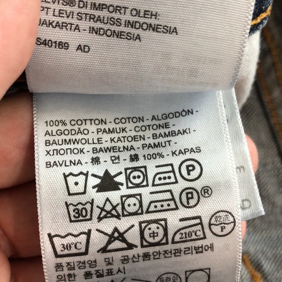 Vintage LEVI’S 505’s Classic Fit 100% Cotton Denim Jeans - Picture 7 of 13